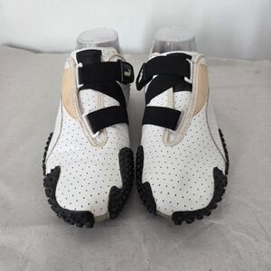 Vintage Puma Mostro White Perforated Leather Women’s Riding Shoes White Size 9